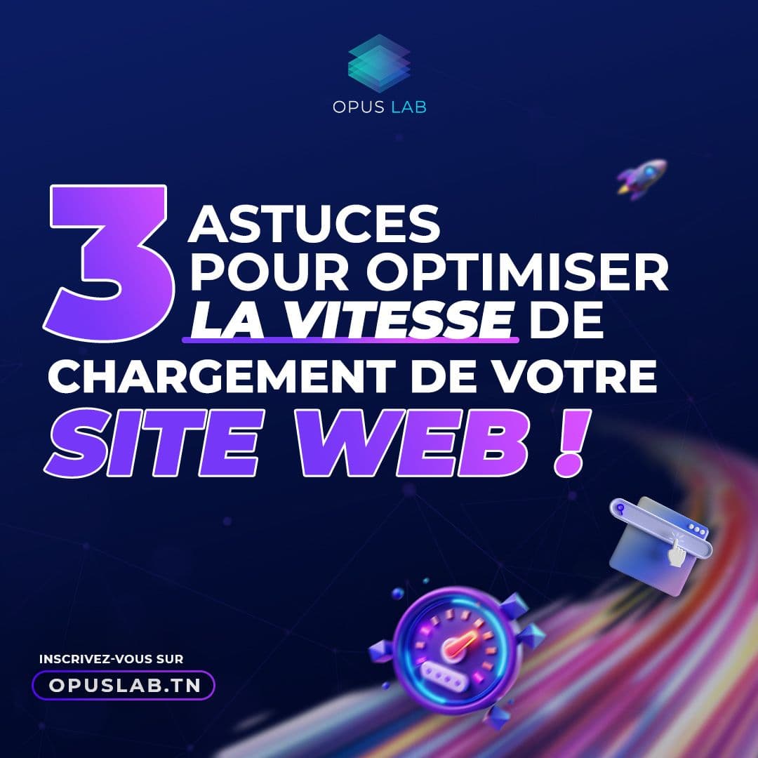 Améliorez vitesse de chargement de votre site web